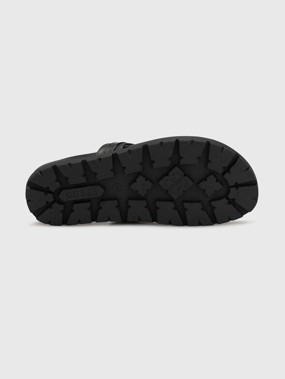 FARRON Black sandals - 5