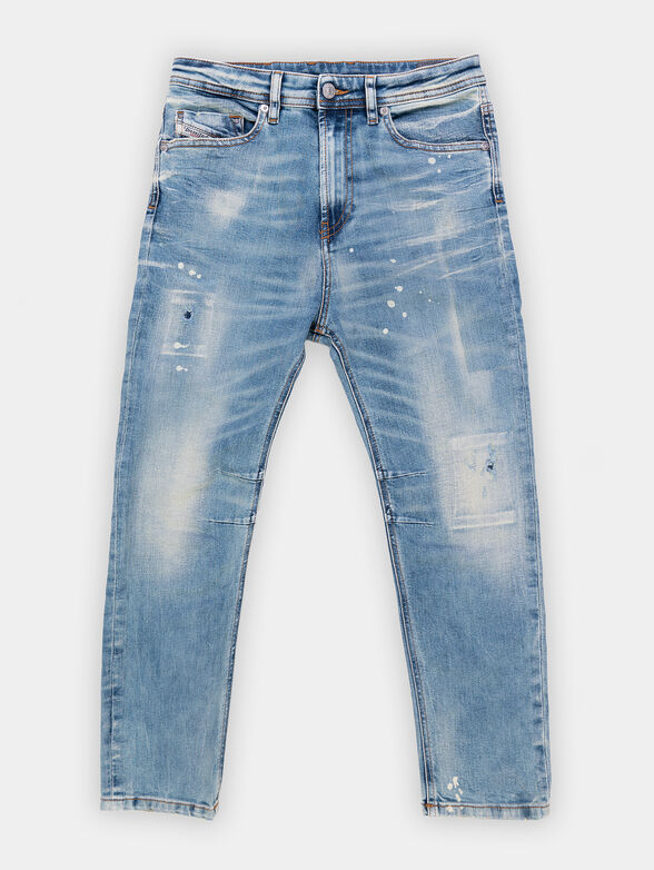 Jeans NARROT-R-J-N with art details - 1