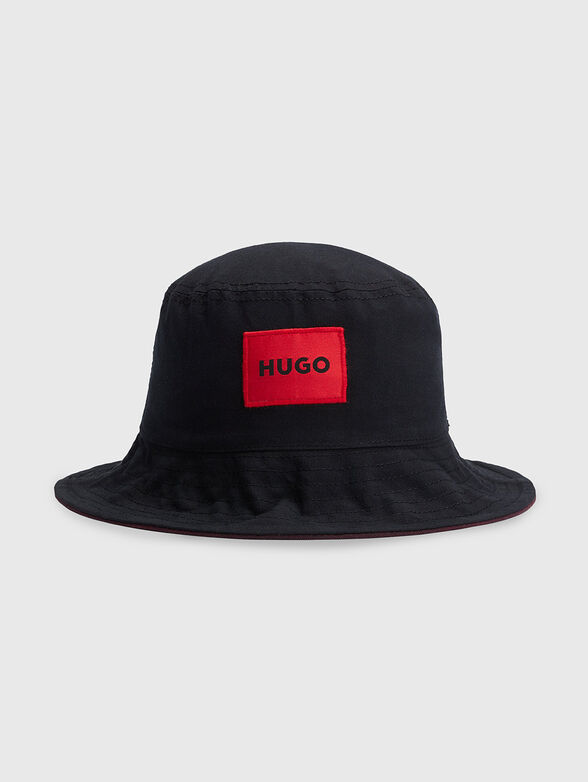 Reversible bucket hat with tie-dye effect - 1