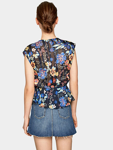 AMAIA Dark blue top - 4