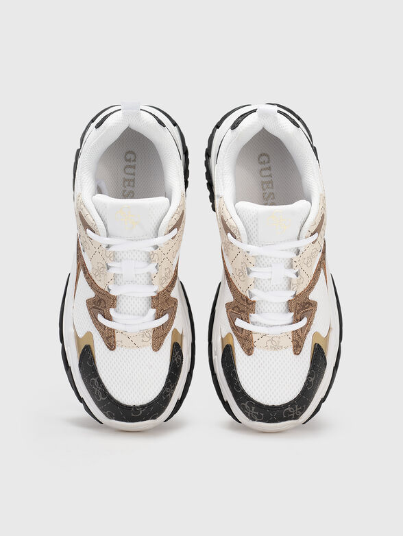 NOTISS sneakers with a monogram logo - 6