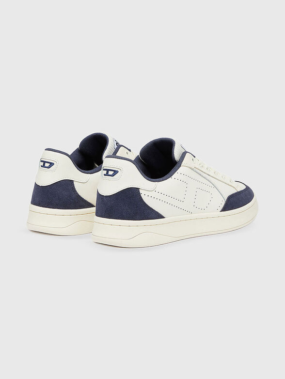 S-DAKOTA leather sports shoes with logo detail - 3