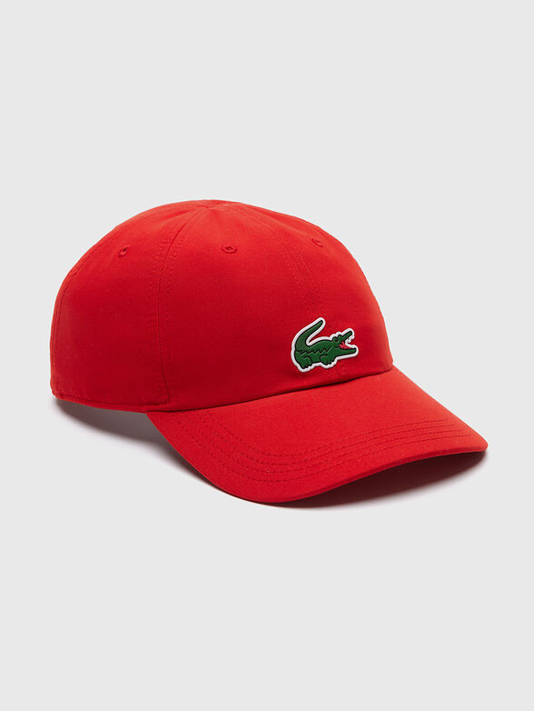 Hat with visor and logo - 1