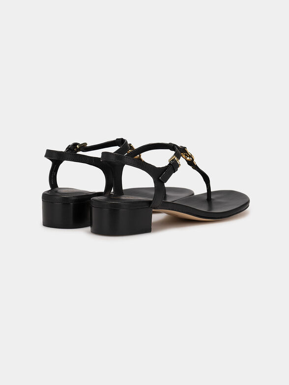 CAYLA leather sandals - 3