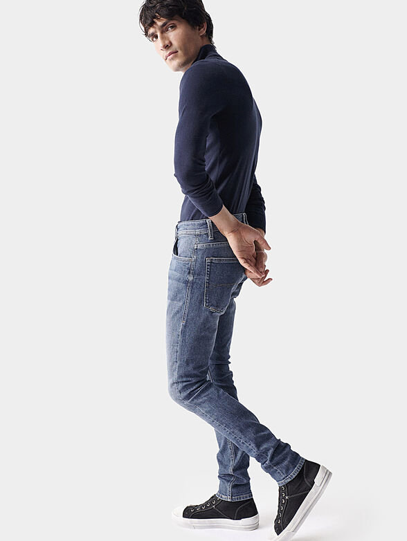 Skinny jeans with washed effect - 5