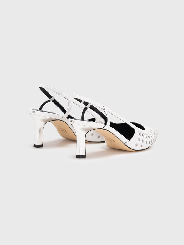 ALORA mid slingback pump with eyelets - 3