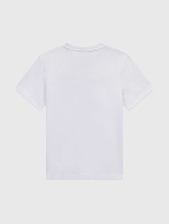 White T-shirt with print - 2