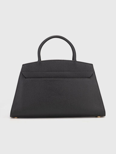 Leather bag with accent buckle - 3