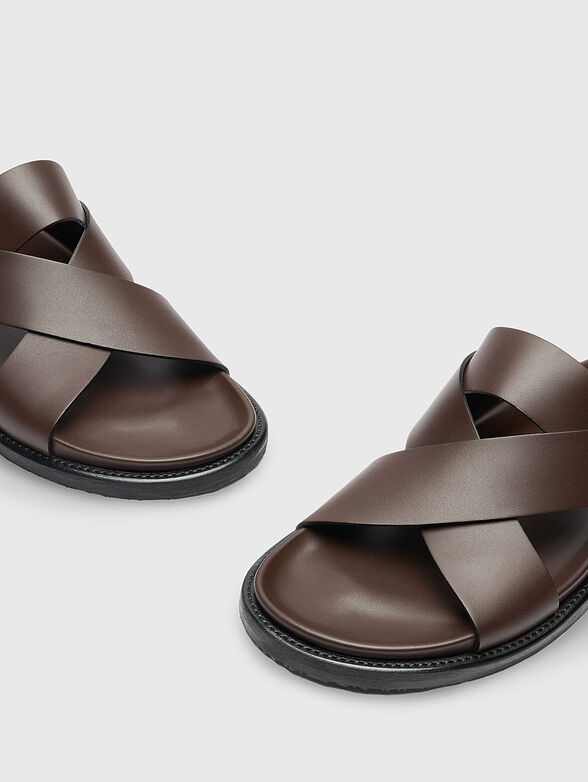BERKLEY genuine leather slippers - 4