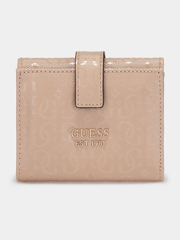 Small wallet with monogram print - 1