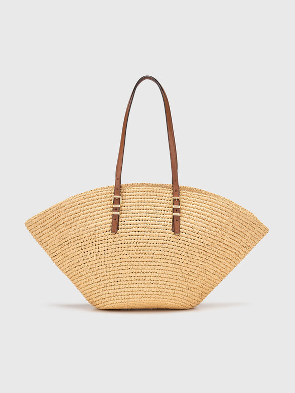 Large bag with knitted texture - 2