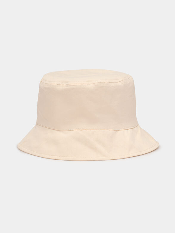 Bucket hat in ecru color - 2
