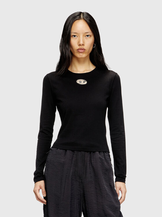 T-UNCUTIE-LONG-LS-OD long sleeve cotton blouse - 1