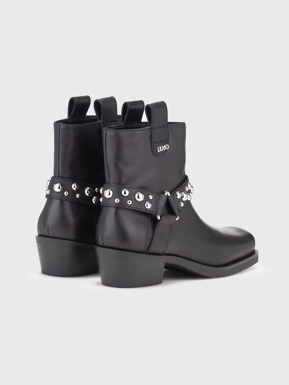 ROXY 01 leather ankle boots - 3