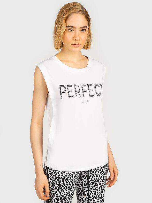 Black top with accent lettering - 1