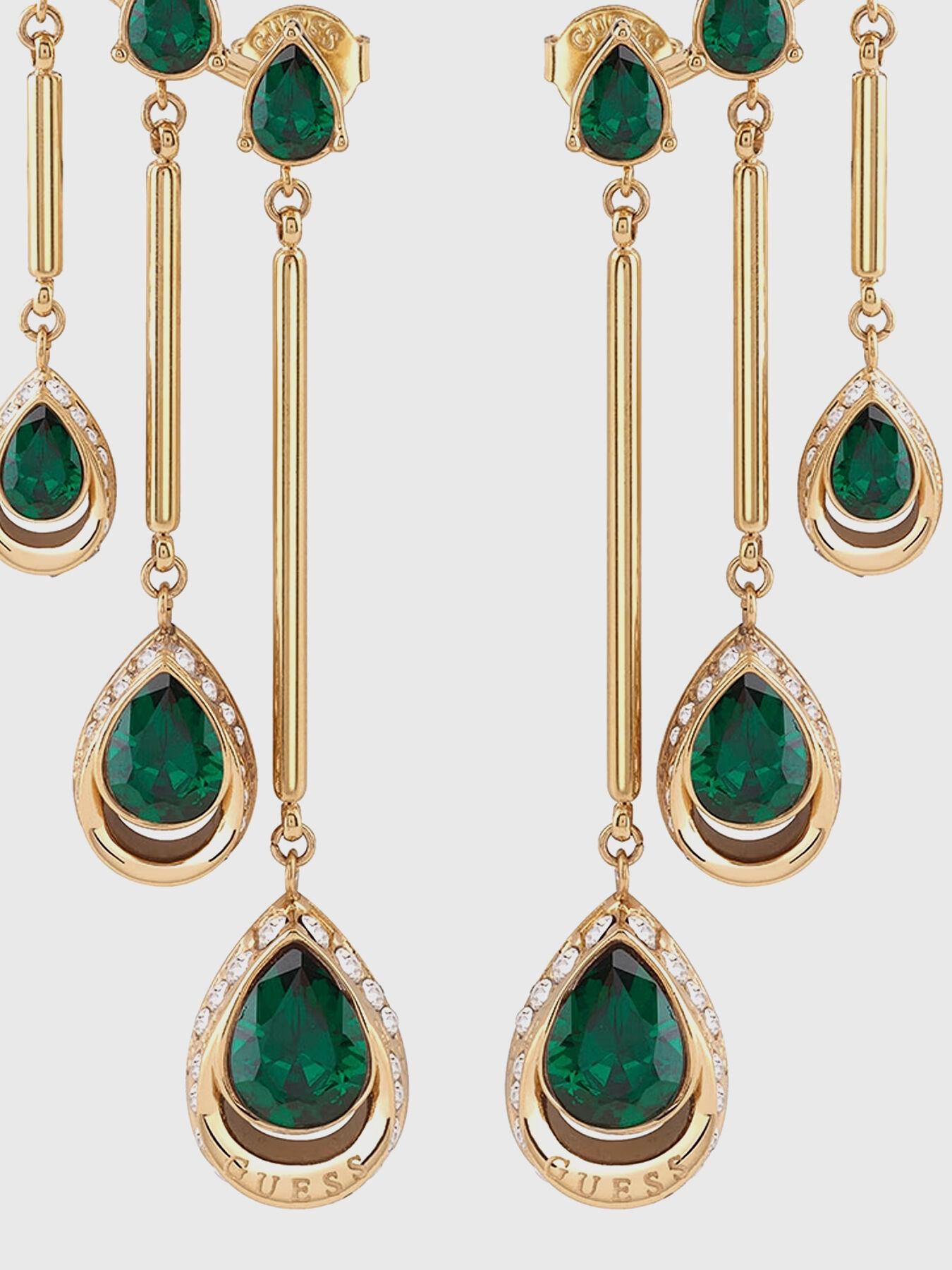 Bauhaus Multi Stone Stud Drop - EJ2151 – Jane Diaz NY