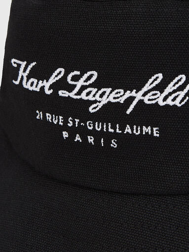 Hat with logo embroidery - 5