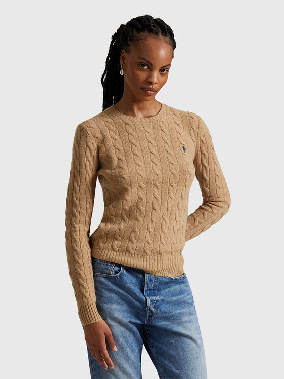 JULIANNA wool and cashmere sweater - 1