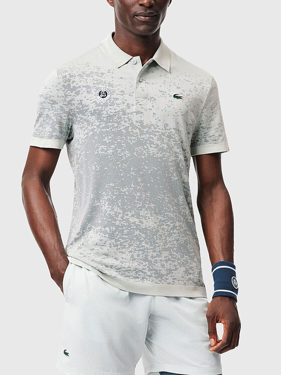 ROLAND-GARROS polo shirt with accent embroidery - 1