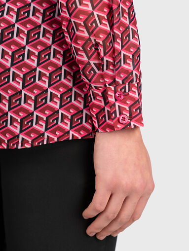 Shirt CLOUIS with animal print - 3