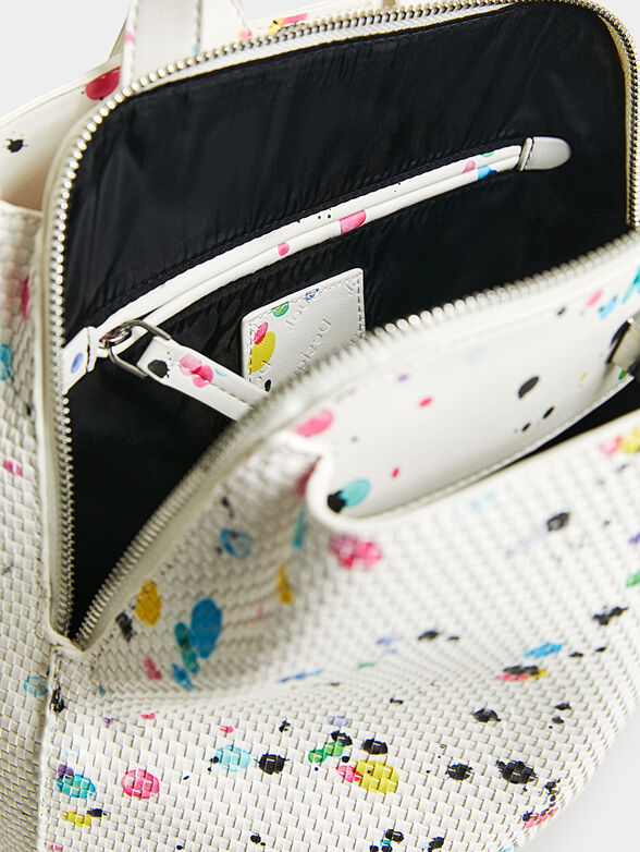 Backpack with art splashes - 6