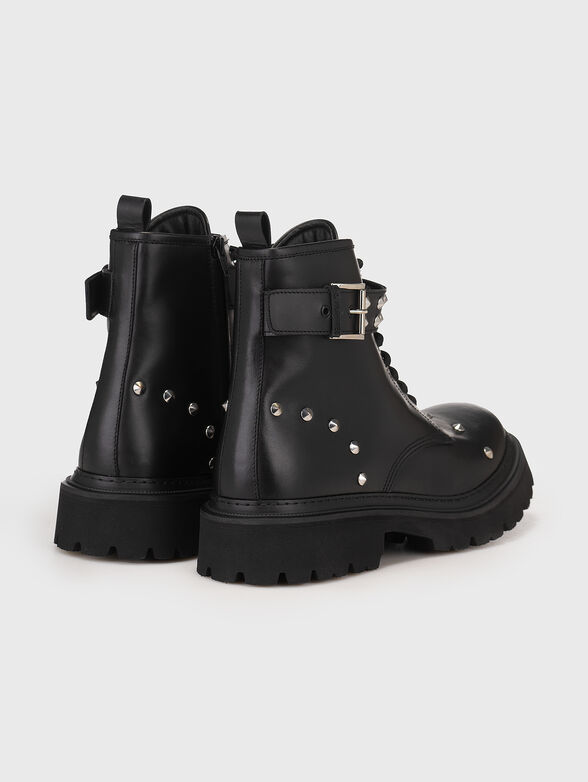 Leather boots with  studs  - 2