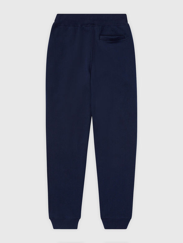 Cotton-blend sweatpants - 2