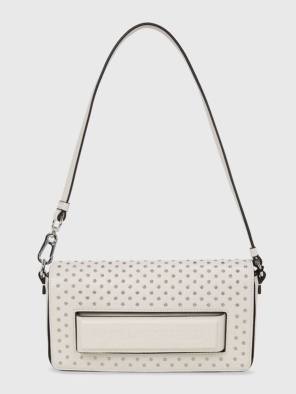 IKON/K studded shoulder bag - 1