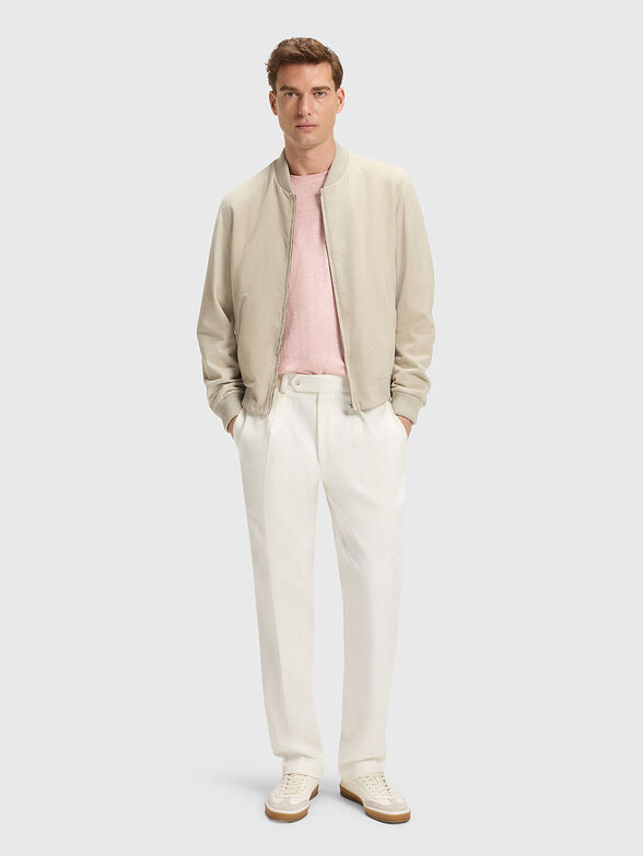 BECKHAM x BOSS cotton trousers with pockets - 4