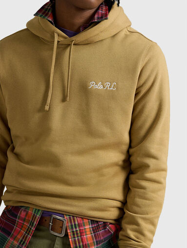 Hooded sweatshirt with Polo Bear print - 4