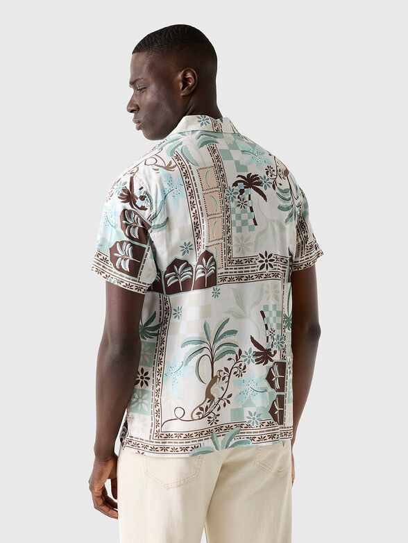 Tropical print shirt - 2