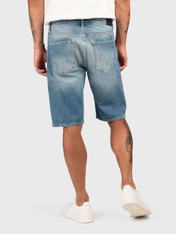 ARGON denim shorts with rips - 2