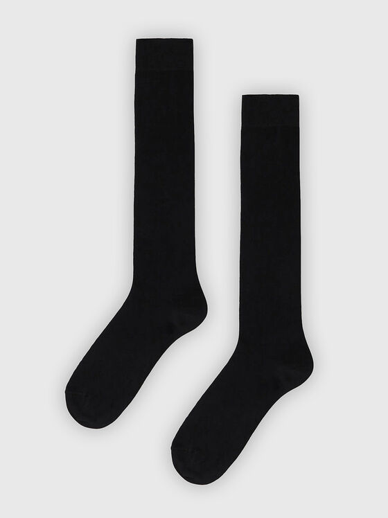 Set of three pairs of black socks - 1