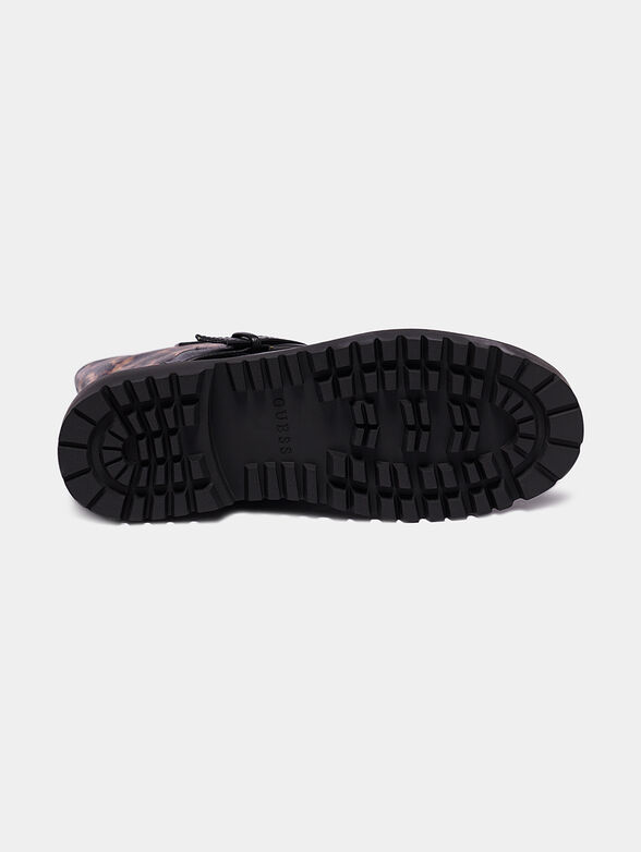 ORICAN boots with leopard print - 5