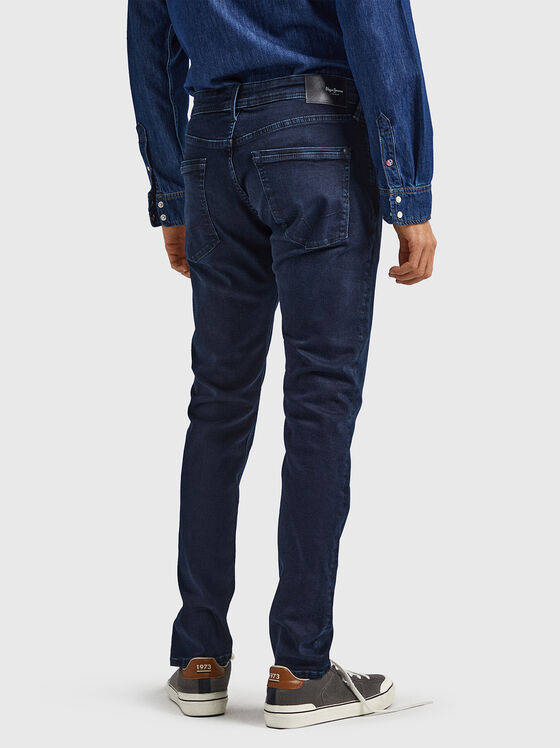 Тъмносини прави дънки STANLEY - 2