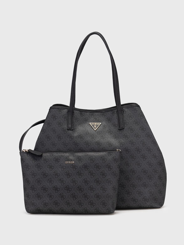 VICTTORIA large bag with tote bag and monogram print - 1