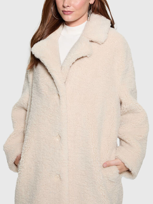ALINA beige coat - 4