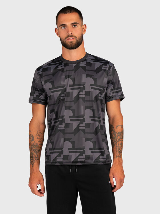 RECANTI AOP T-shirt with graphic print - 1