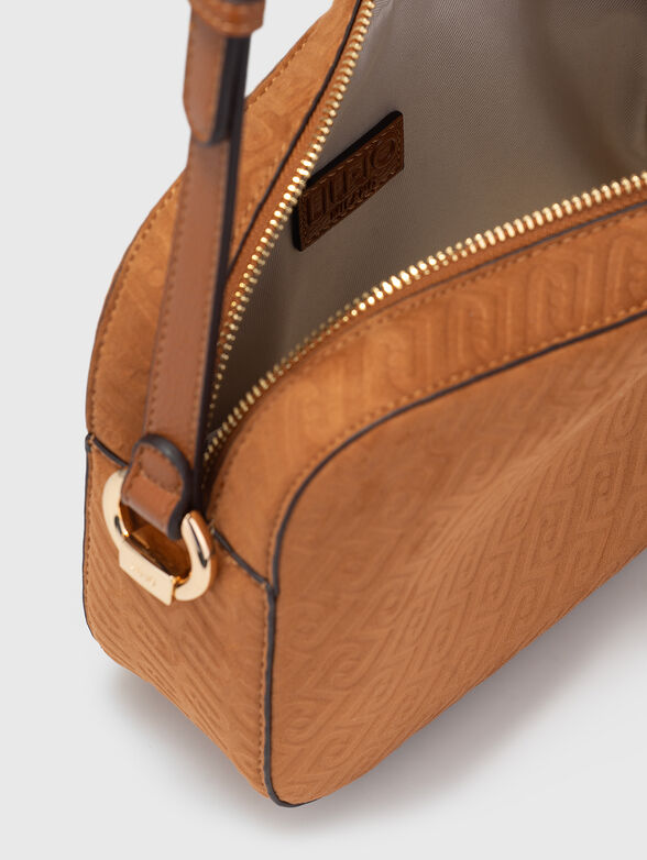 Crossbody bag with monogram logo - 6