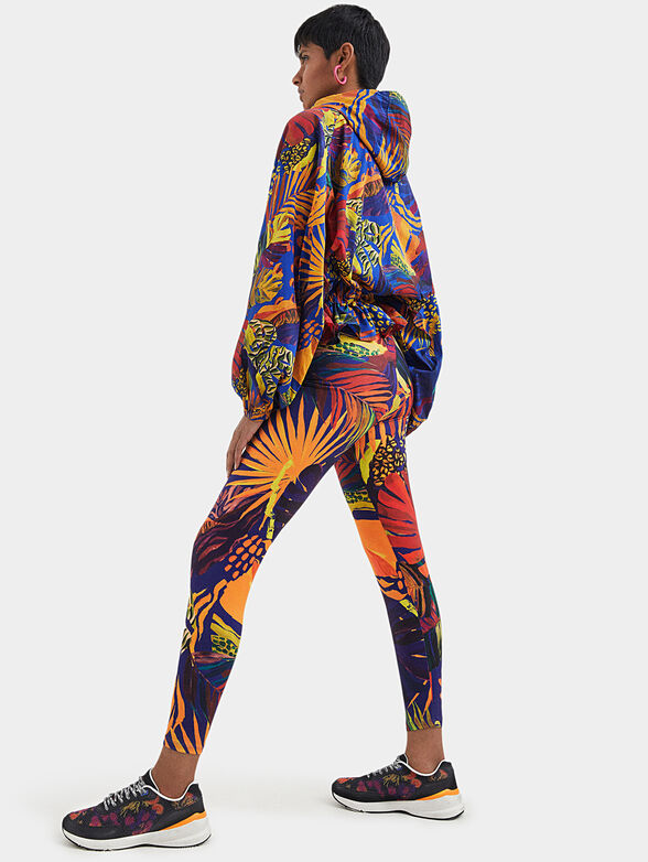 RITMICA jacket with tropical print and hood - 6