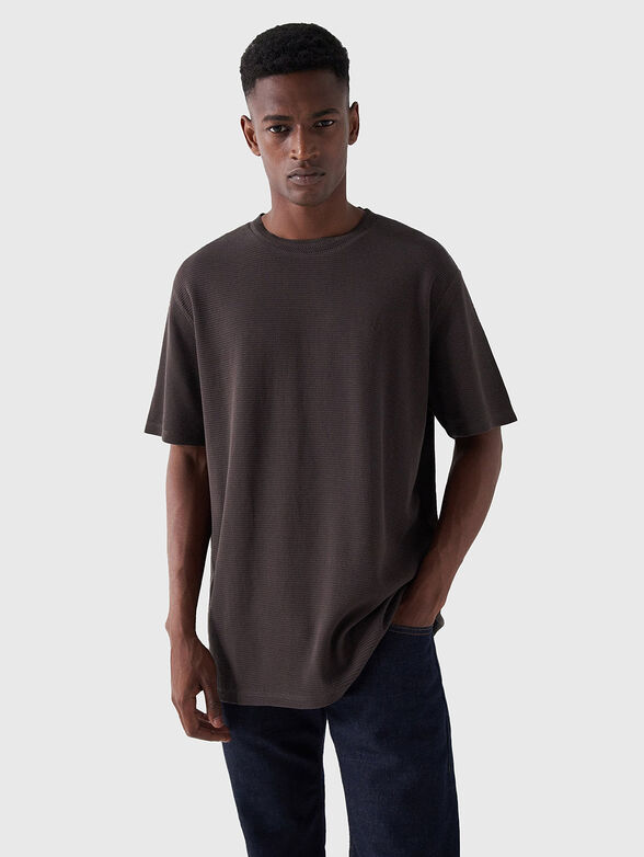 Structured t-shirt - 1