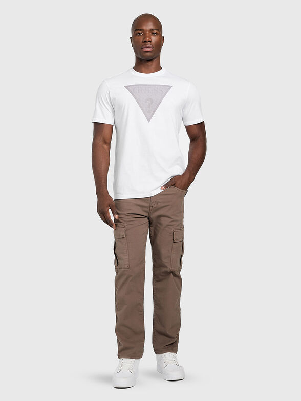 T-shirt with triangular logo - 2