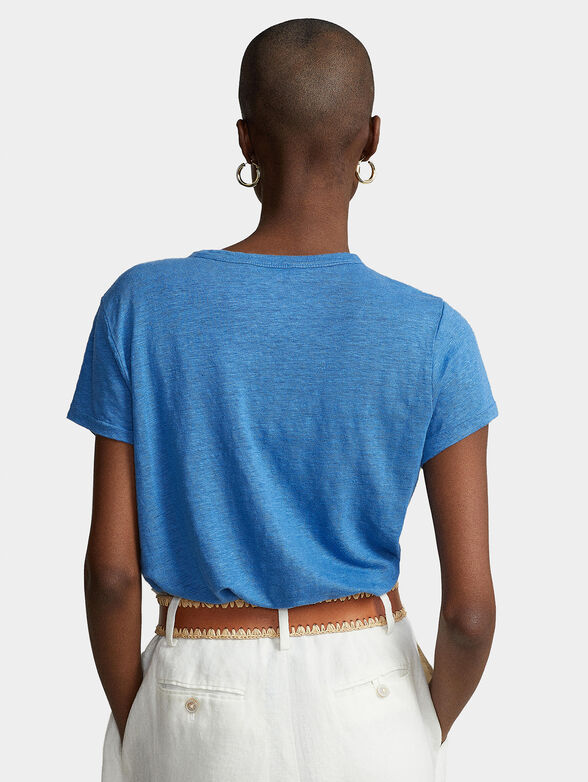 Linen T-shirt - 3