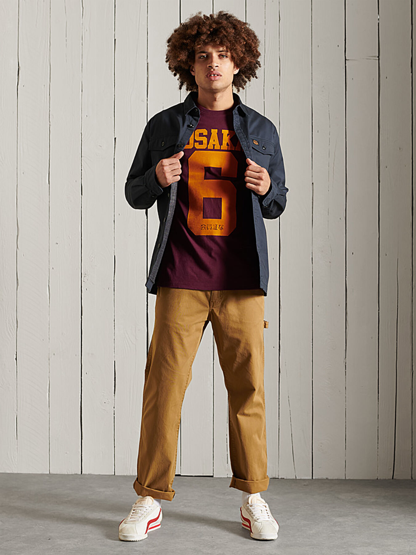 Blue OSAKA T-shirt brand SUPERDRY — Globalbrandsstore.com/en
