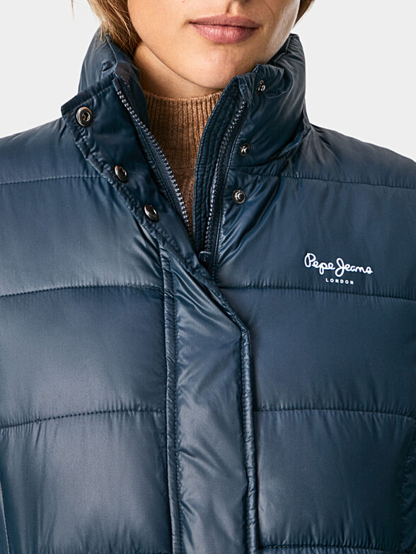 Padded JUNE jacket in black color - 3