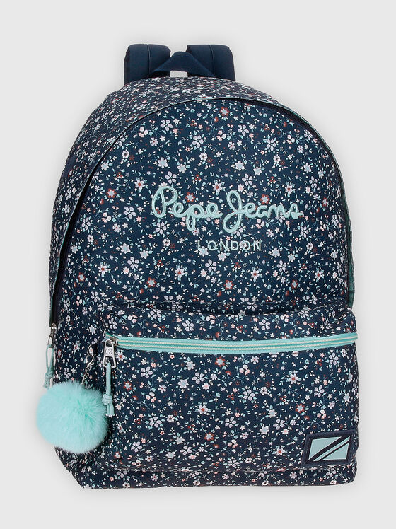 ALENKA backpack with floral print - 1