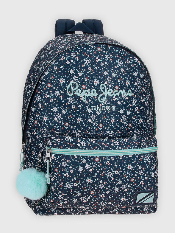 ALENKA backpack with floral print - 1