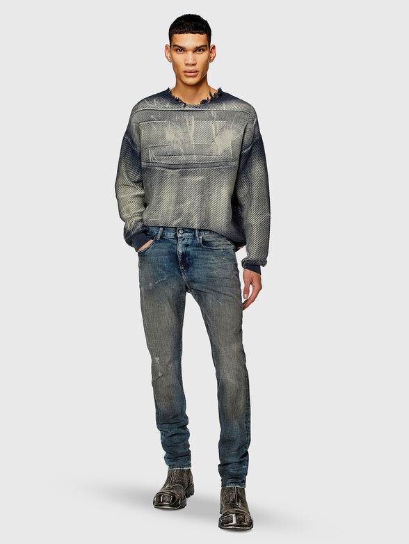 D-STRUKT slim jeans with accent rips - 4