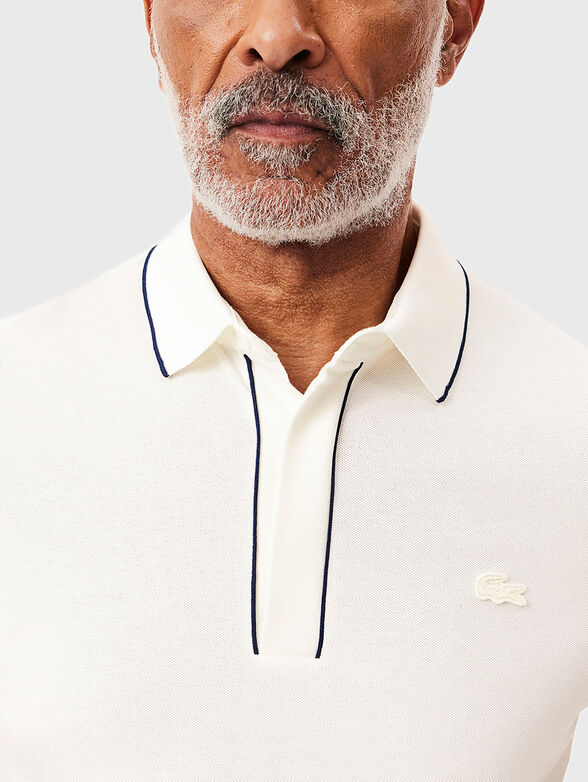 Polo shirt with buttons - 4