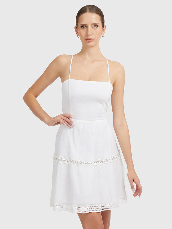 Mini dress with bare back  - 1